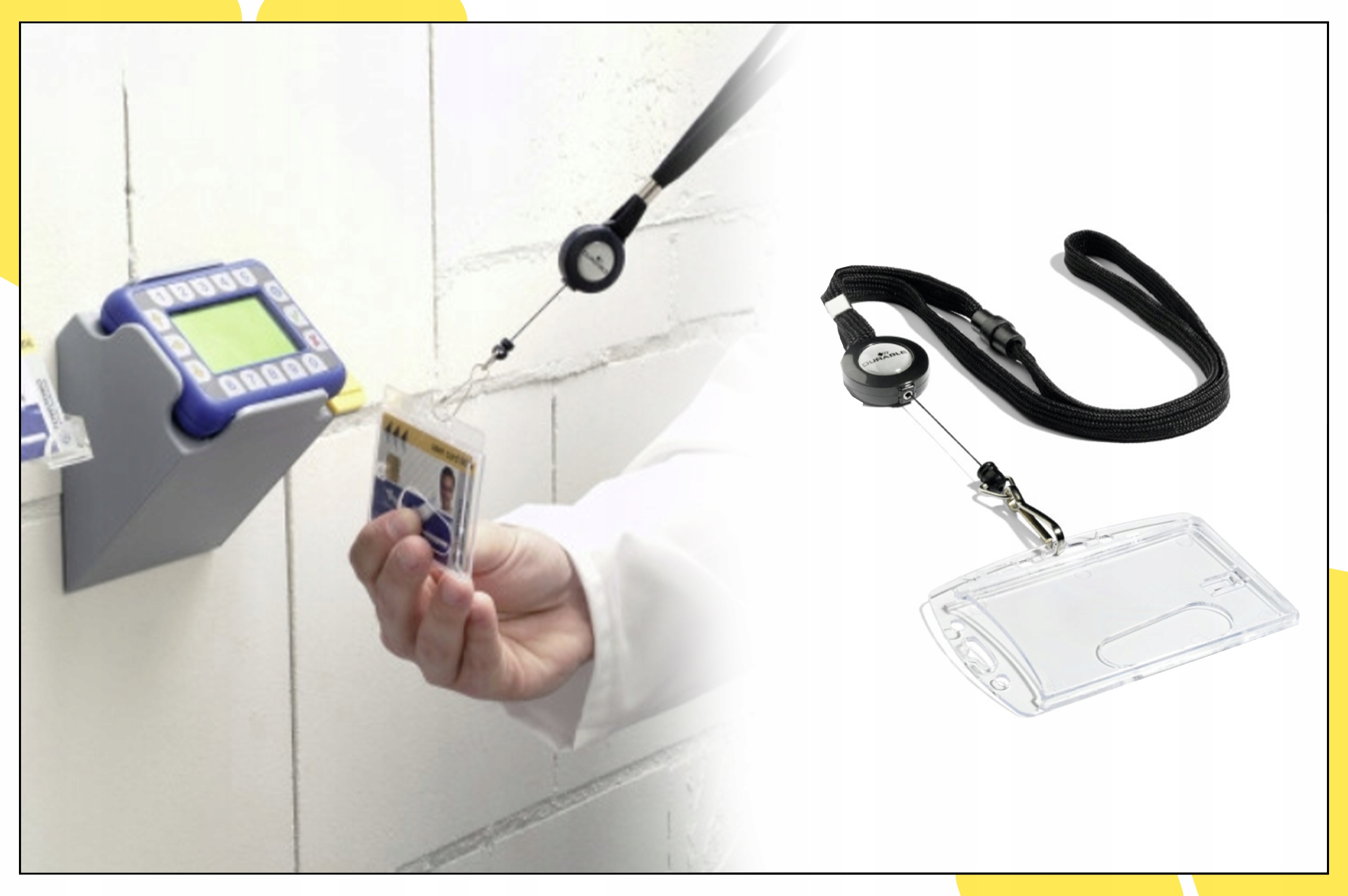 MECHANIZM ŚCIĄGAJĄCY Z TAŚMĄ DURABLE 1 SZTUKA Przeznaczenie osobowy