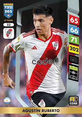 2025 Panini Adrenalyn XL Fifa 365 23 Agustín Ruberto