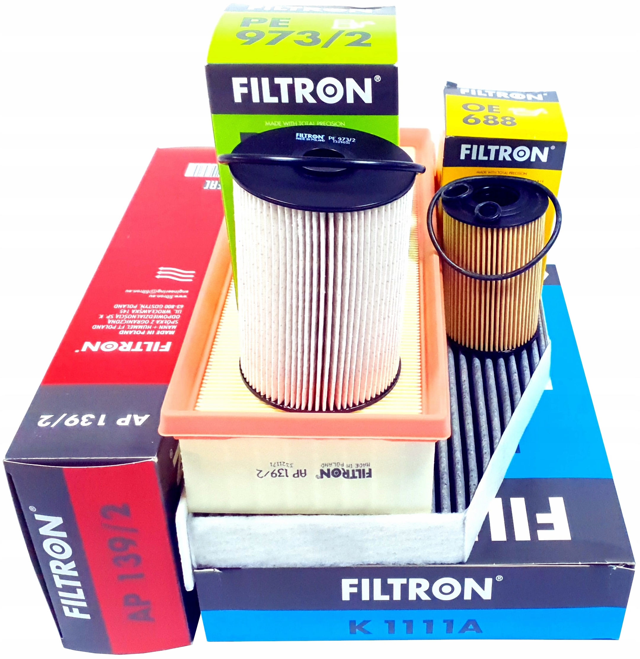 Filtry Filtron Q3 Alhambra II CC B7 Passat B7 Sharan II Tiguan 2.0 Tdi z387