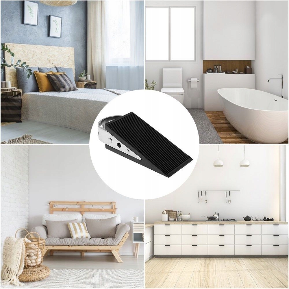 Odbojnik wolnostojący 5 cm czarny Średnica 5 cm