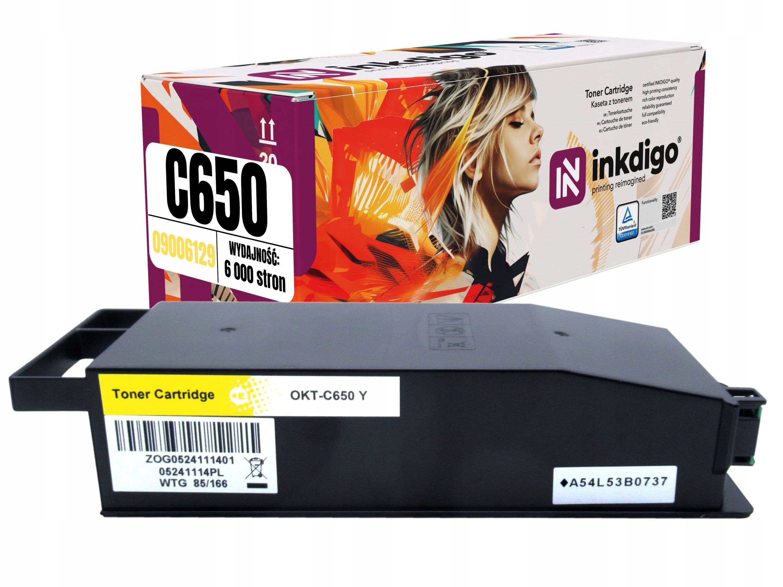 Náhradní Toner 09006129 Pro Oki C650 C650dn