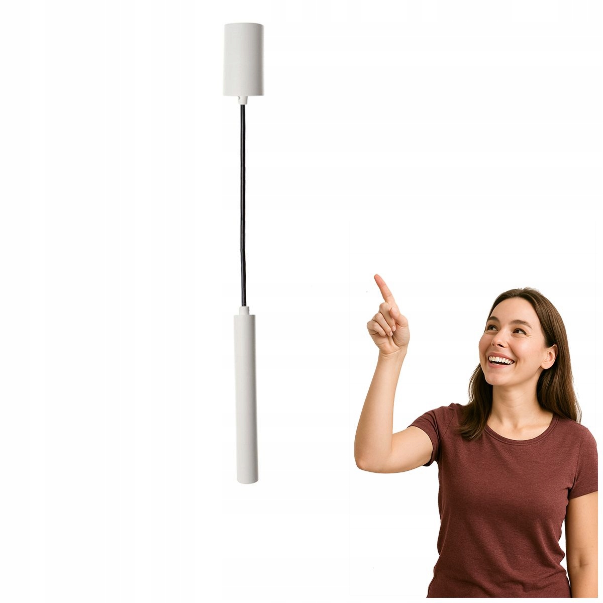 Moderní bílá Led lampa Kilian Italux