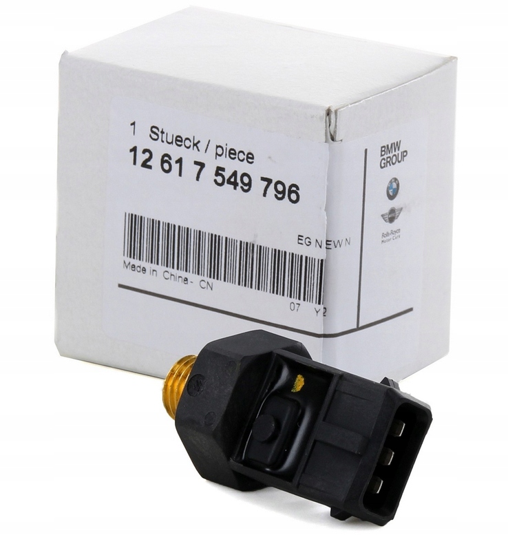 BMW OE 12617549796 czujnik ciśnienia oleju
