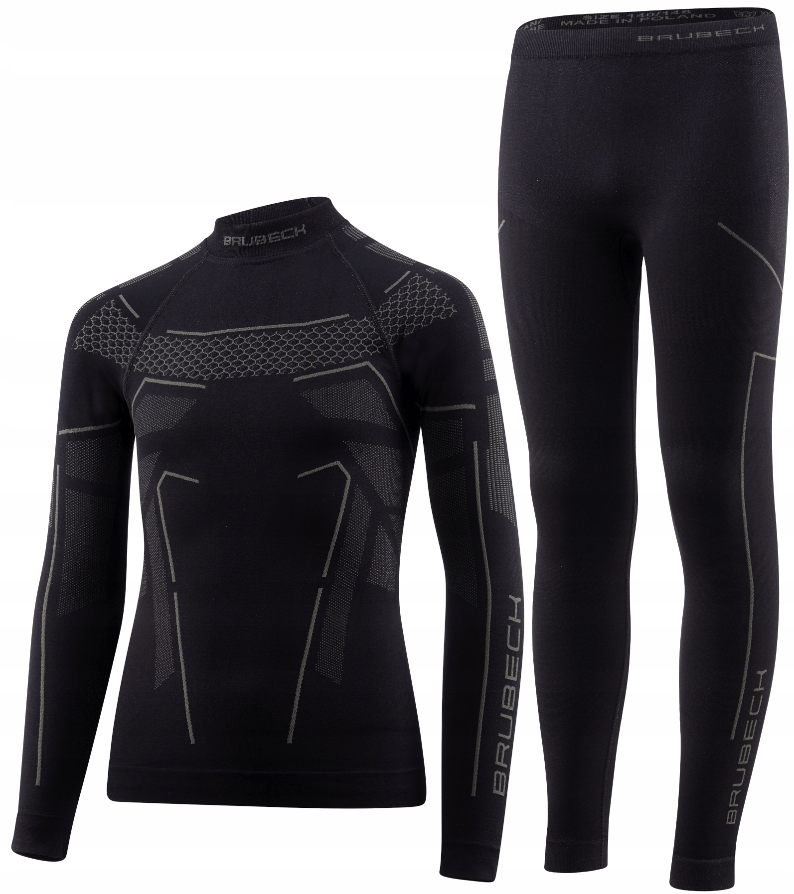 Komplet Dětského Termoaktivního Spodního Prádla Brubeck Thermo Junior 140/146