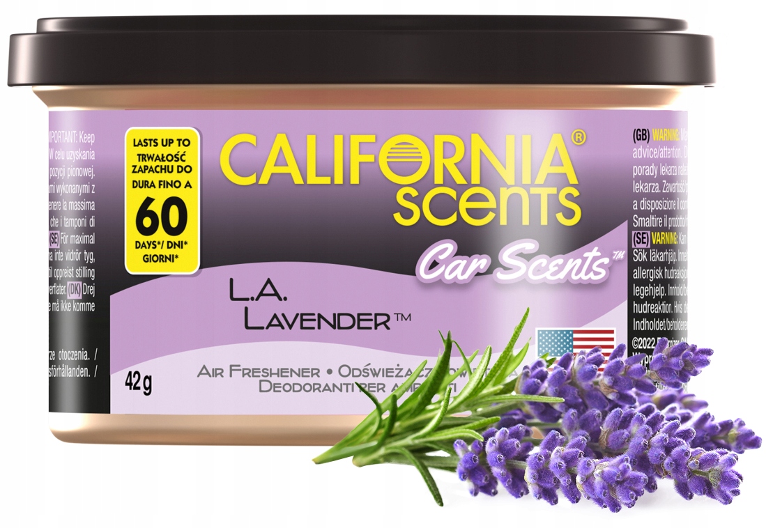 

California Car Scents Zapach La Lavender