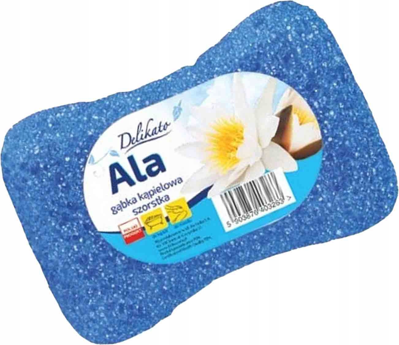 

Gąbka Kąpielowa Delikato Ala /szorstka/