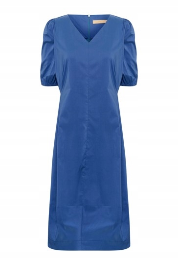 Culture šaty modrá koule za koleno midi elegantní XXL