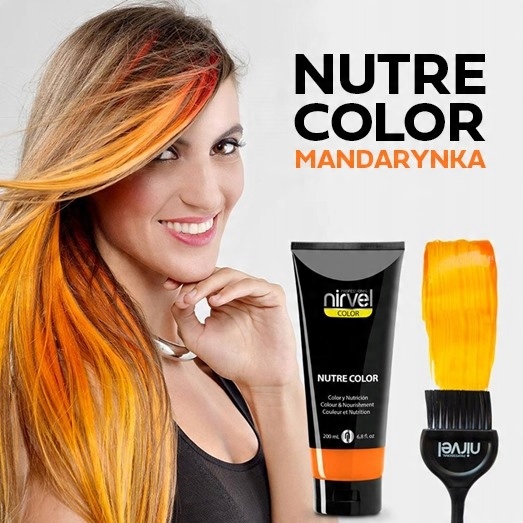 

Nirvel Nutre odżywka koloryzująca 200ml Mandarynka
