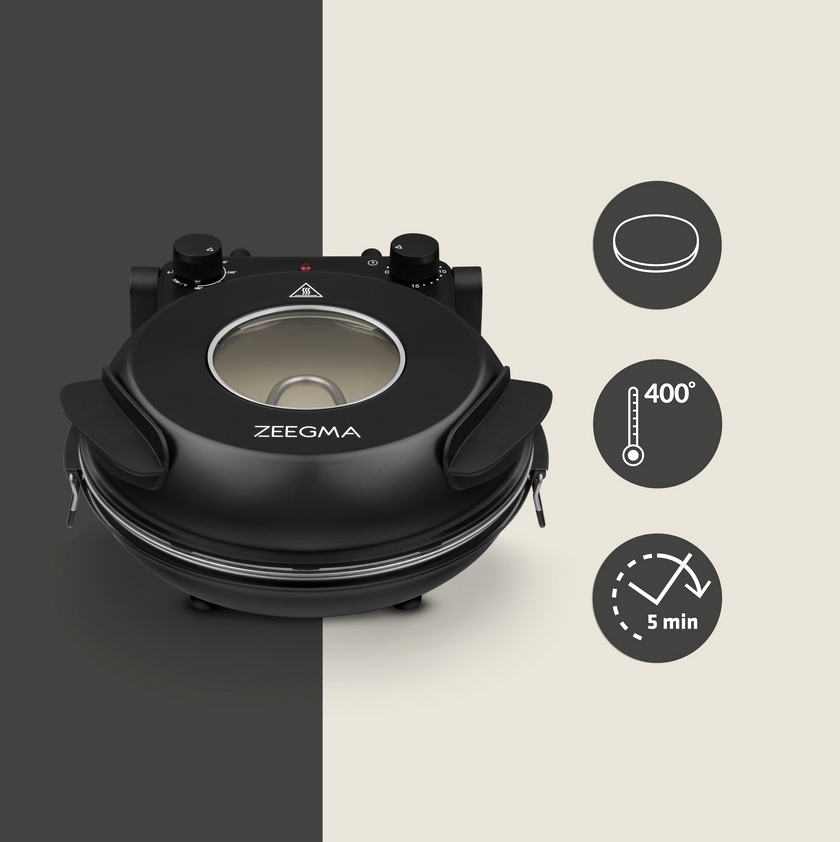 PIEC DO PIZZY KAMIENNY DOMOWY PIECYK PIZZA 400°C 1200W TERMOSTAT TIMER Stan opakowania oryginalne