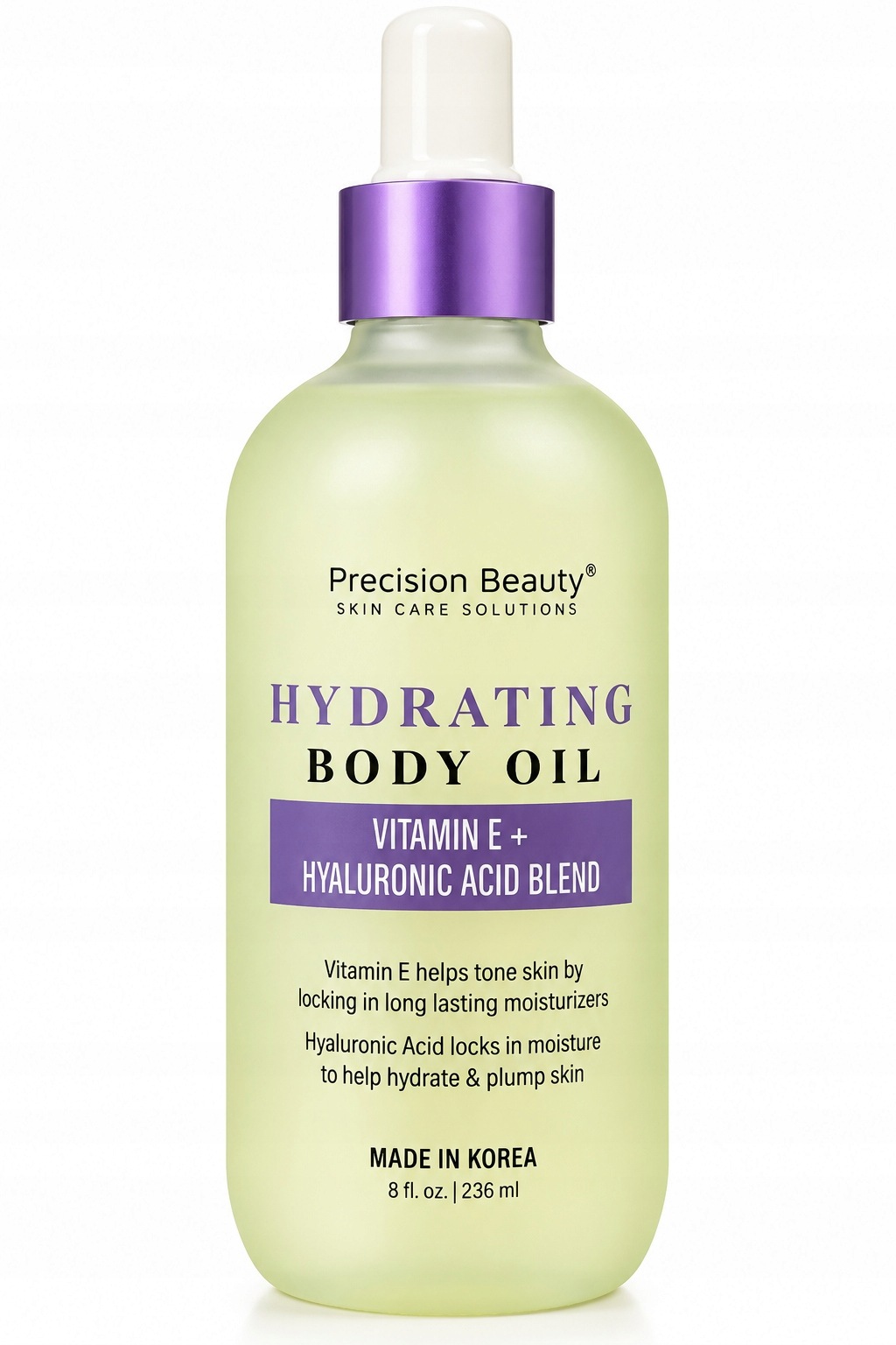 Precision Beauty Hydrating Body Oil tělový olej vit. E Ha 236 ml