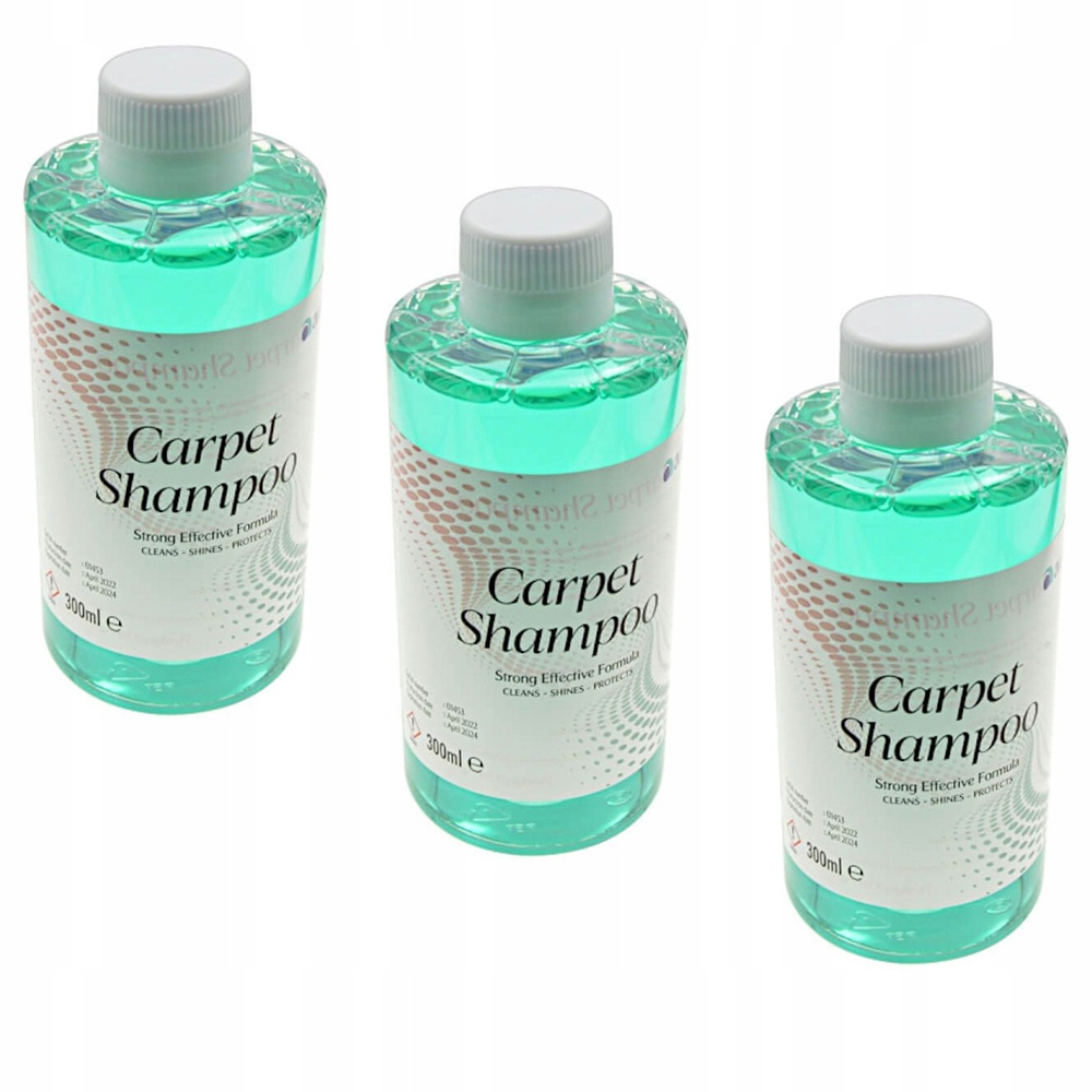 3x Szampon, Płyn do Prania Dywanów Roboclean