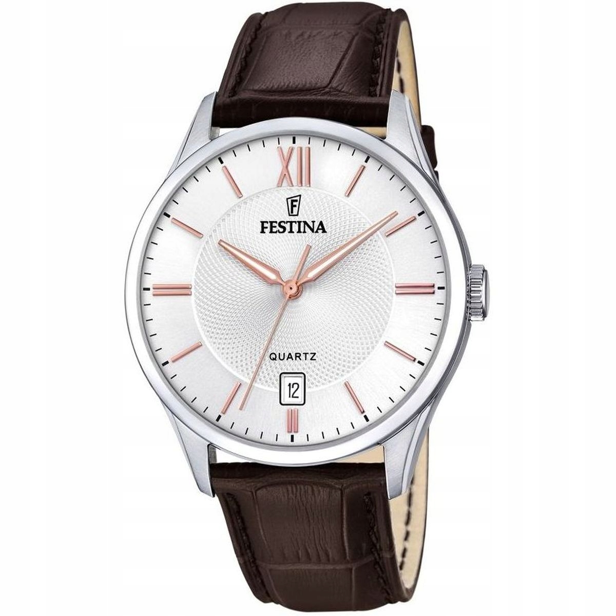 Klasické hodinky Festina na černém řemínku F20426/4 Classic
