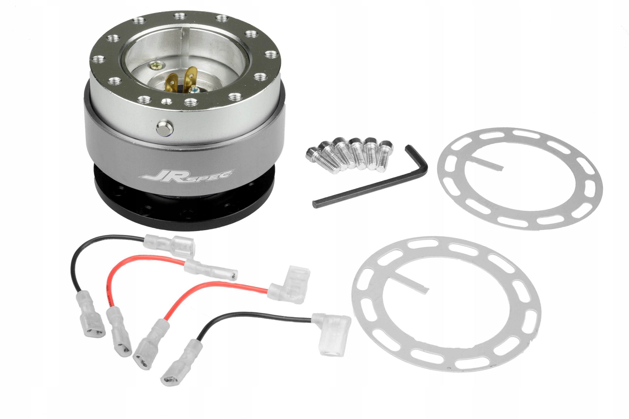 Quick Release JRspec - rozpinka kierownicy Srebrny