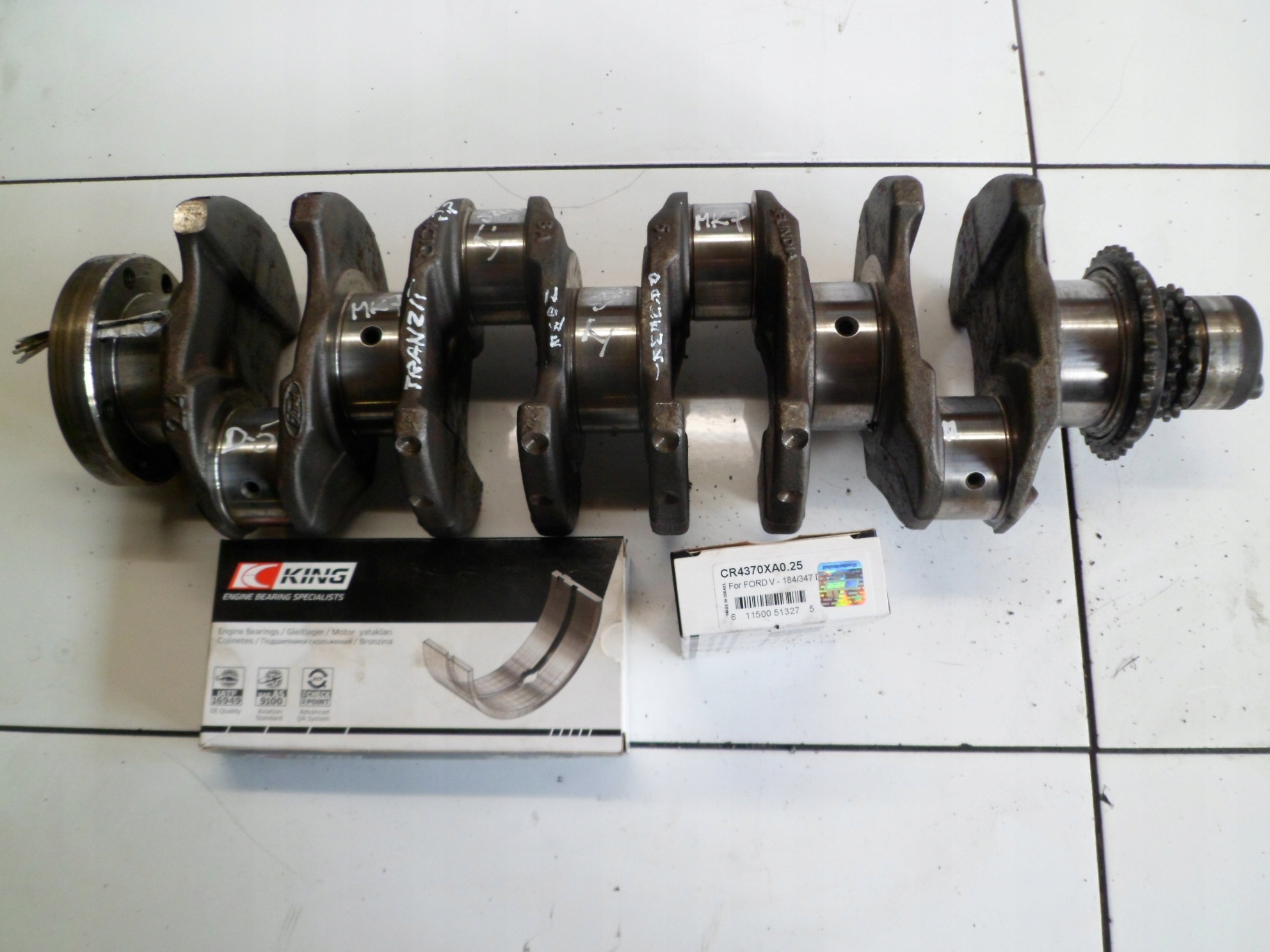 FORD TRANSIT MK7 VII 2.2TDCI WAŁ KORBOWY PO SZLIFIE 4C1QBA