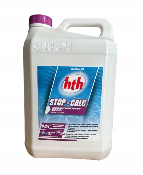 Protisadiárna kvapalina Hth Stop-Calc pre bazén a Spa 5L