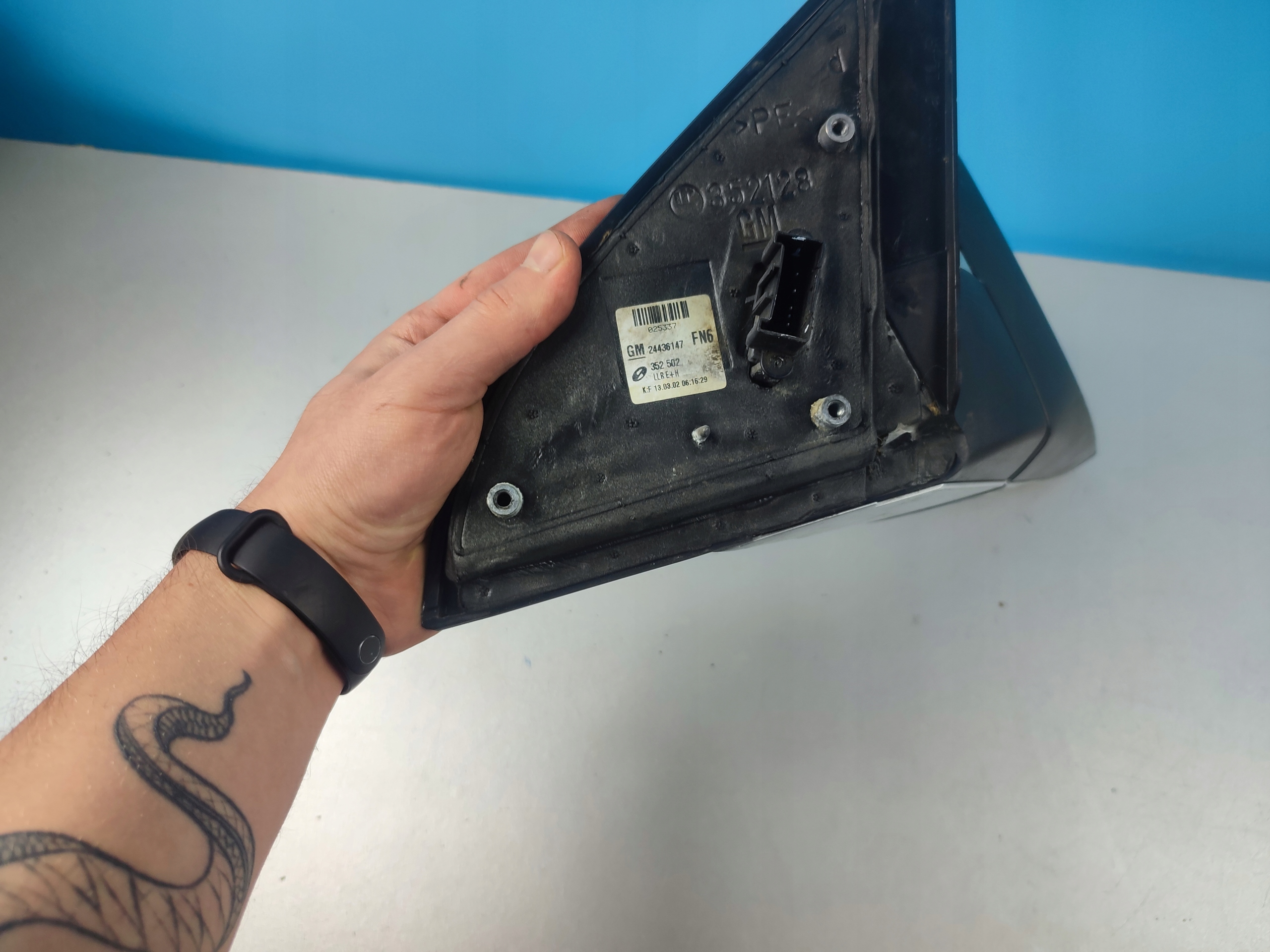 mirror right Opel Vectra C Z157 5 PIN