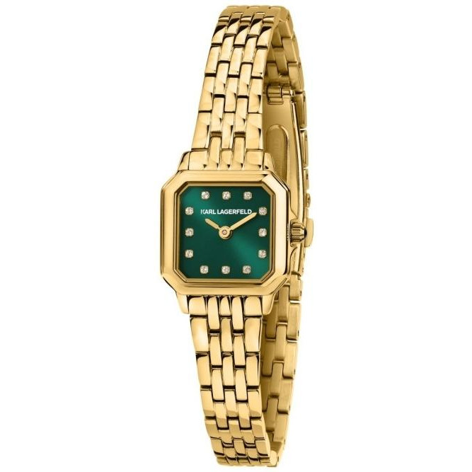 Dámské hodinky Karl Lagerfeld R0553111504 Zirkony zlaté