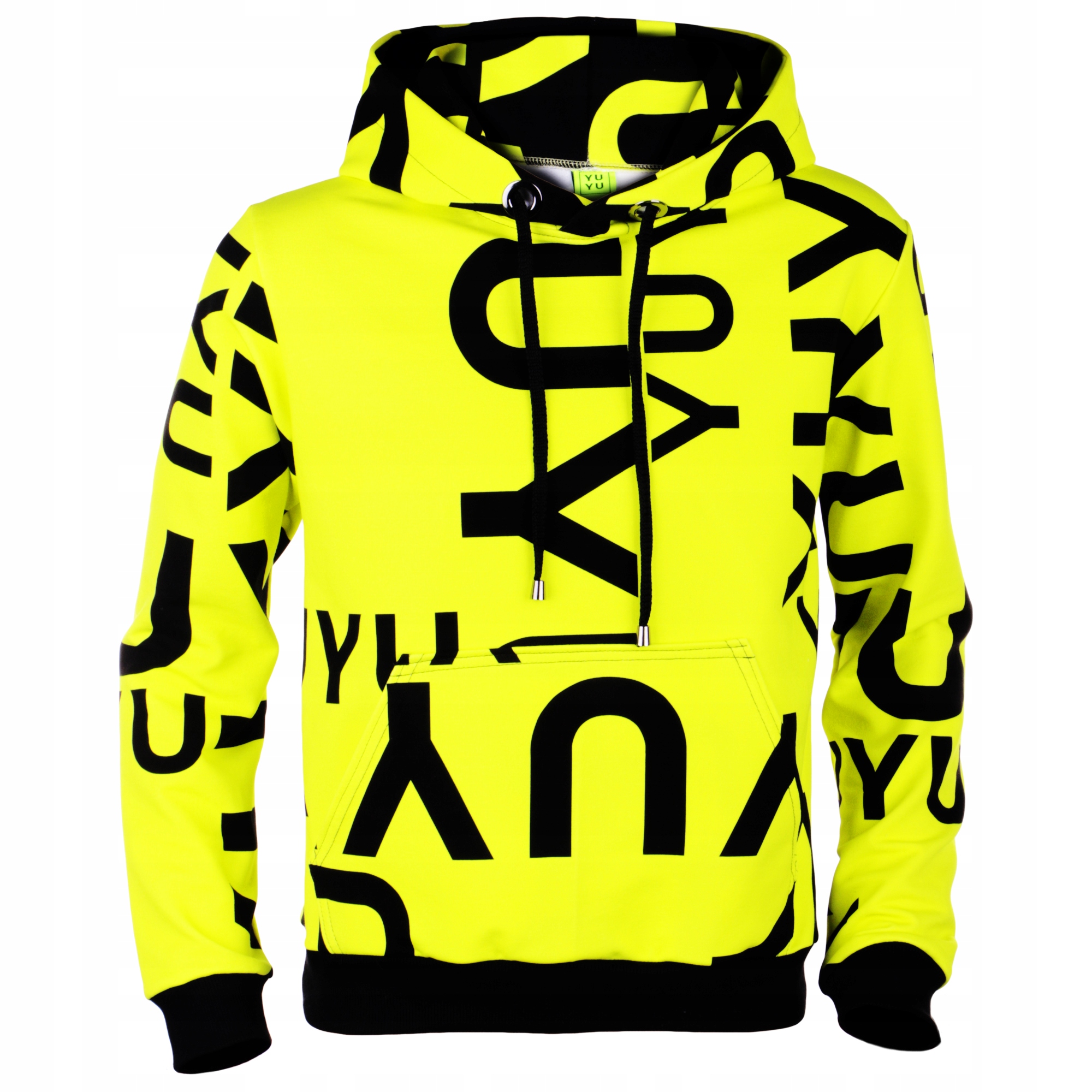 

Bluza Czarna Żółta Kaptur Sznurek Yuyu 164/170