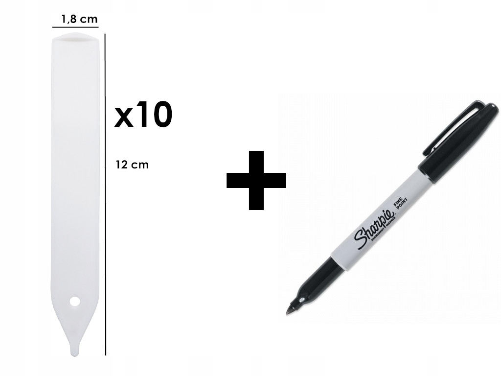 

Etykiety do roślin nasion 10 sztuk marker