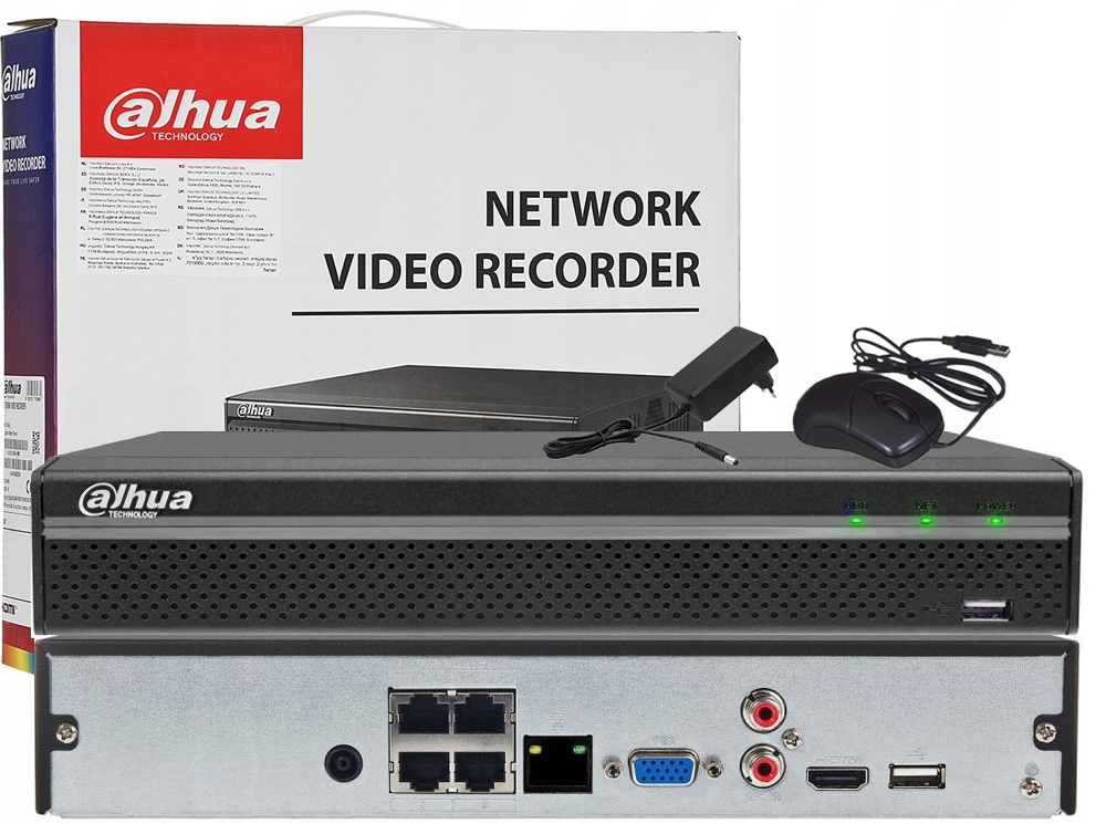 Ip rekordér Dahua 4x PoE NVR2104HS-P-4KS3 pre Ip kamery Dahua