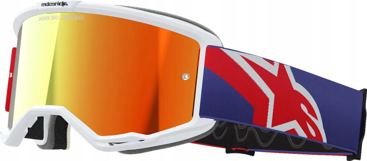 Okuliare Alpinestars Vision 5 Corp red/purp mirror