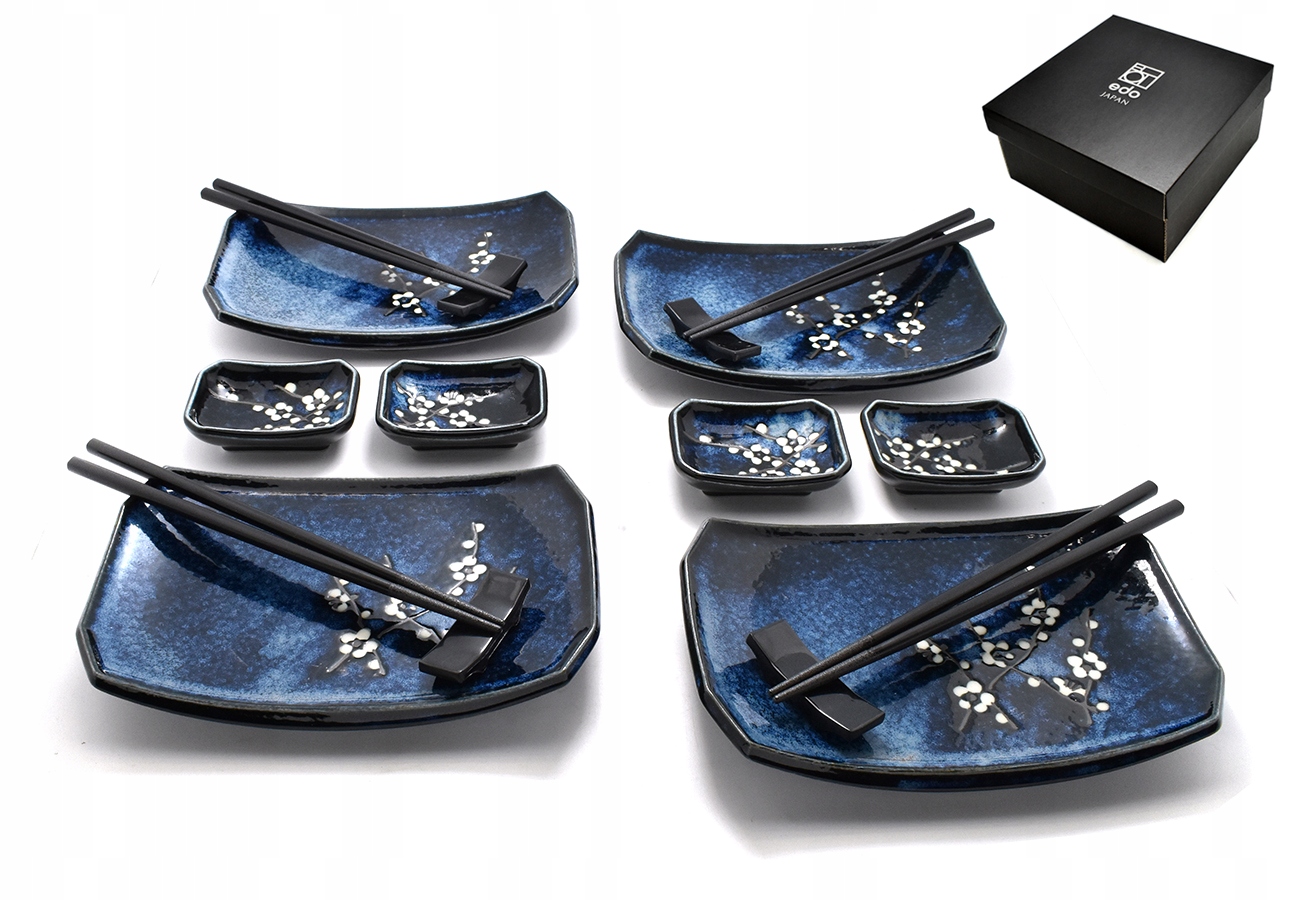 Súprava na sushi pre 4 osoby Hana Blue Box