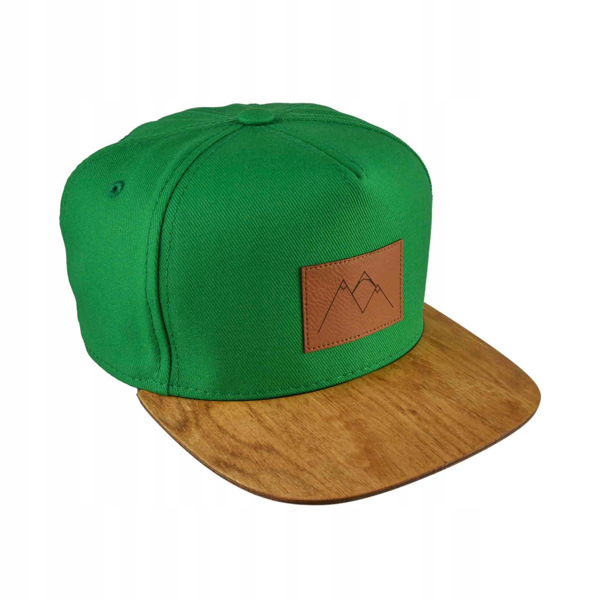Hory – čepice s dřevěným kšiltem typu snapback