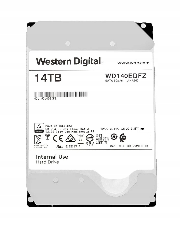 Pevný Disk Wd HA500 WD140EDFZ 14TB 3.5" Sata
