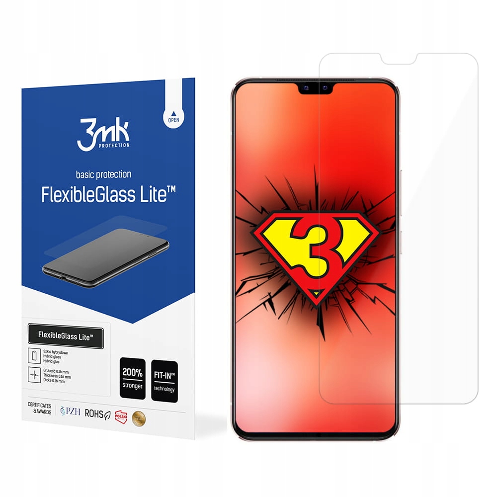 

Niepękające szkło folia do Vivo S9 3mk Glass Lite