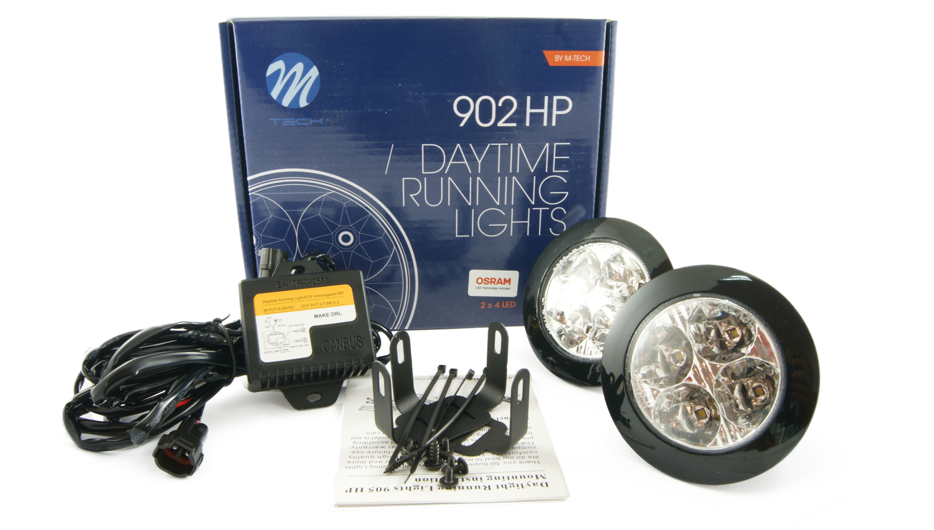 Dzienne Swiatla Lampy DRL Homologacja LED Osram