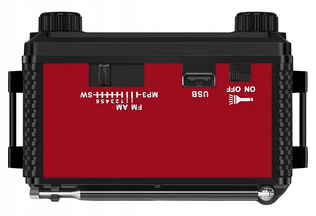 Radio SVEN SRP-355 Czarno-czerwony Marka SVEN