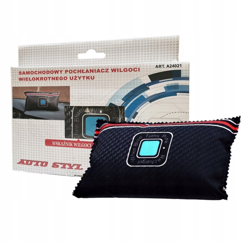 Samochodowy Pochłaniacz Wilgoci Wielorazowy 400g