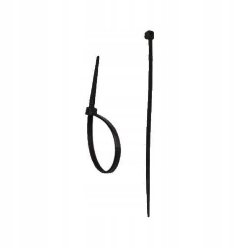 Dedra Nylonowe Opaski Zaciskowe Czarne 3.6/200 (100SZT)