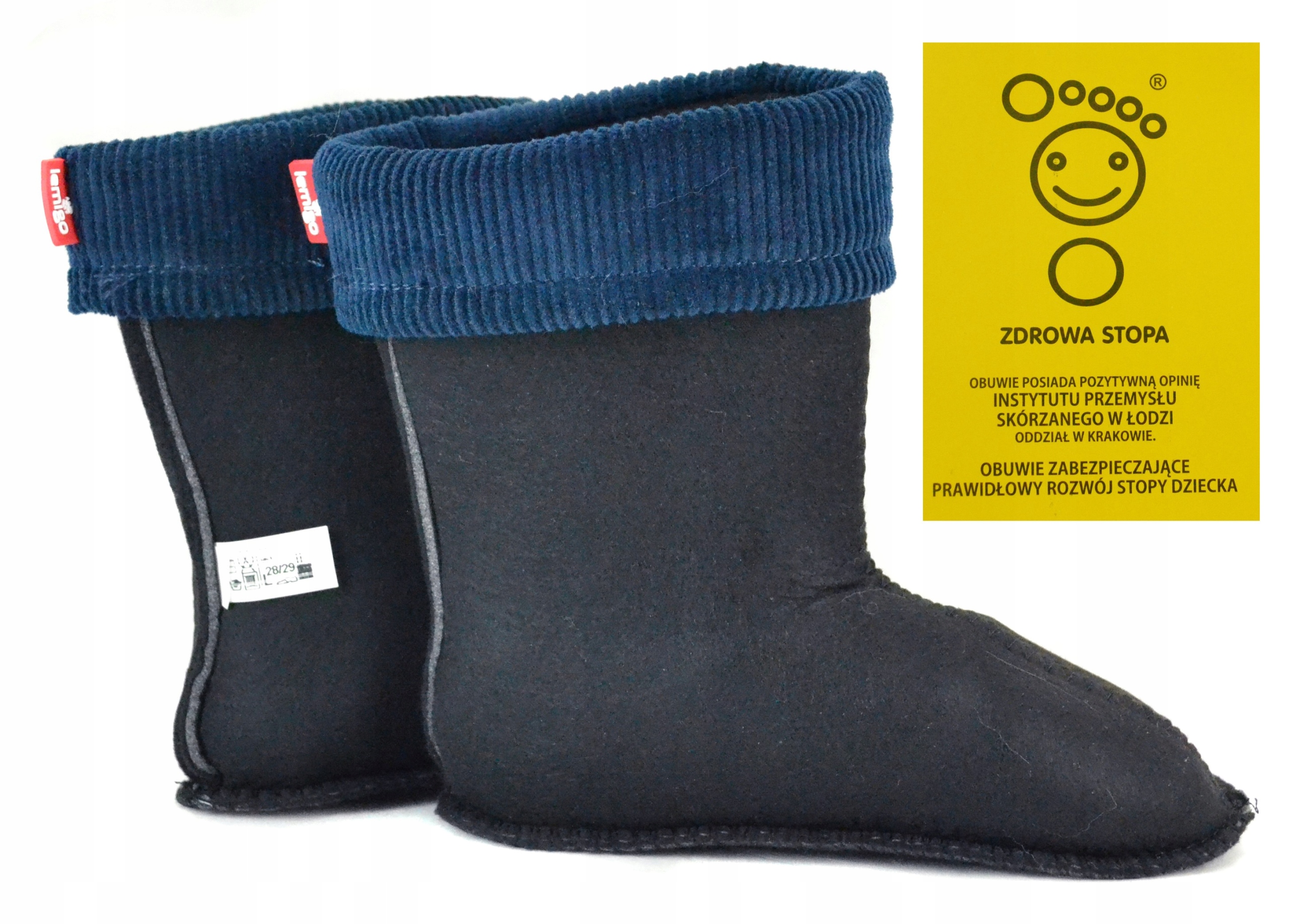 LEMIGO TERMIX 861 GRANATOWE KALOSZE DZIECIĘCE r 26 Płeć chłopcy dziewczynki
