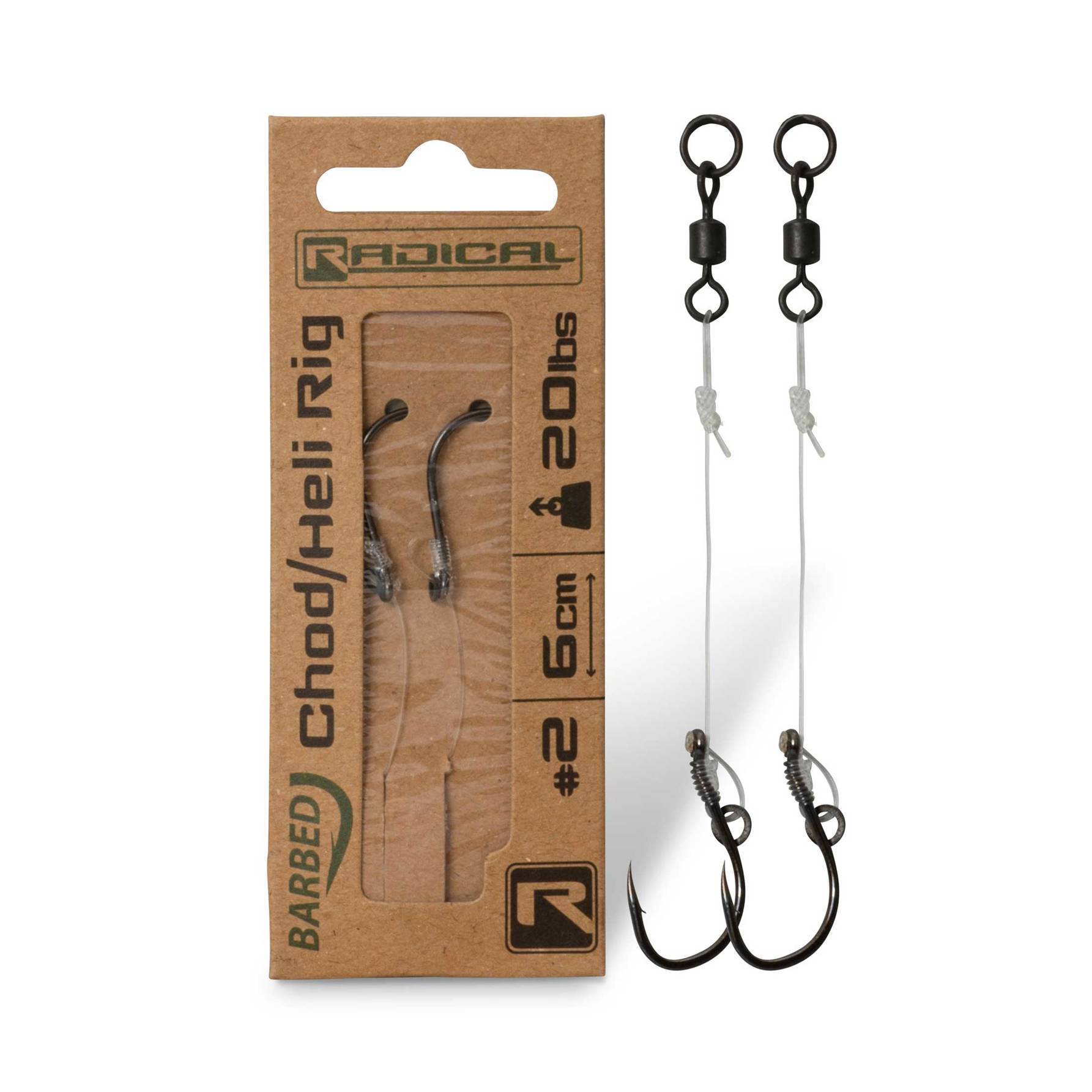 2x PRZYPON KARPIOWY RADICAL CHOD RIG-6 Stan opakowania oryginalne