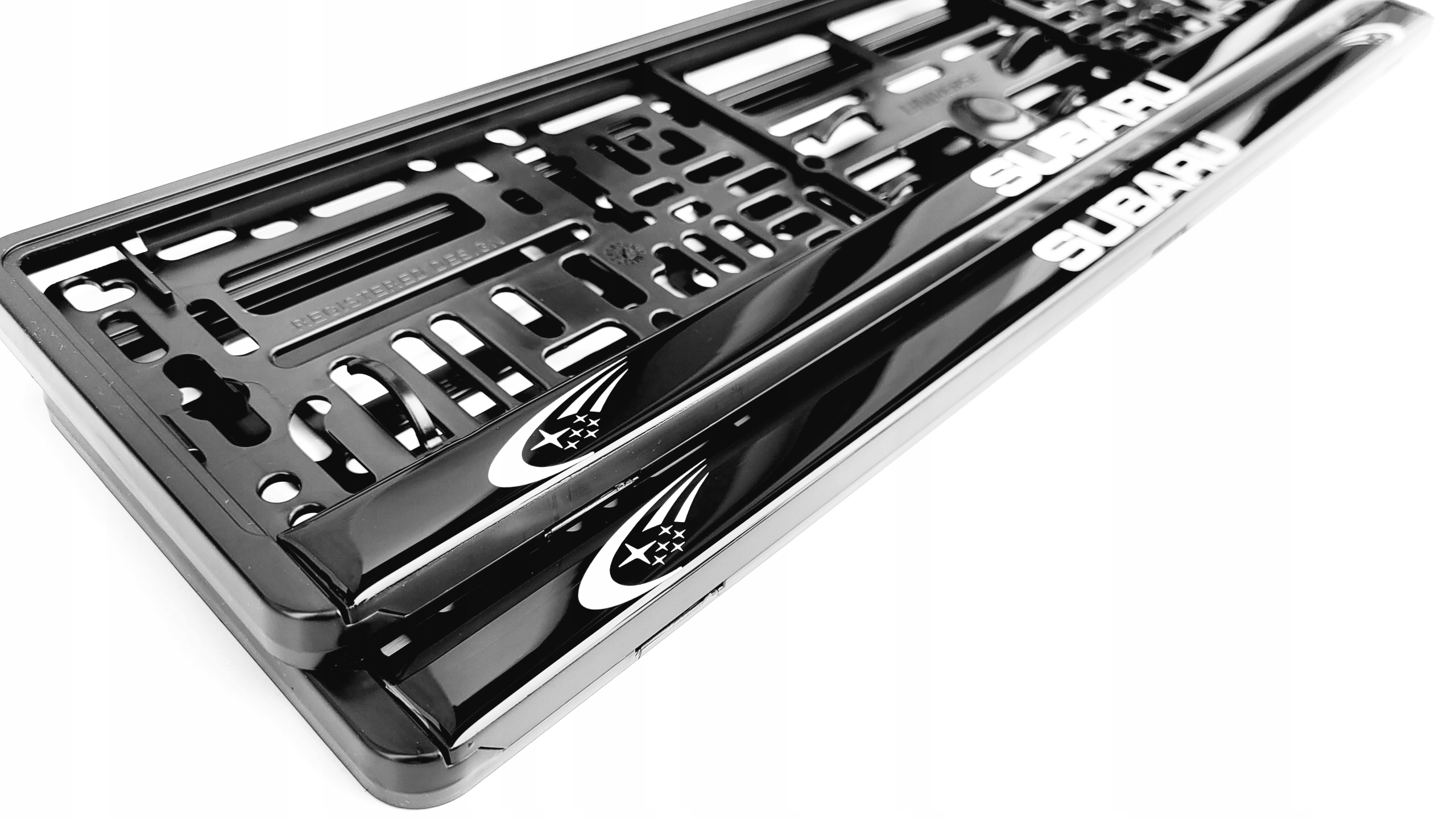 Ramki do tablic rejestracyjnych Subaru Żelowe 2 sztuki