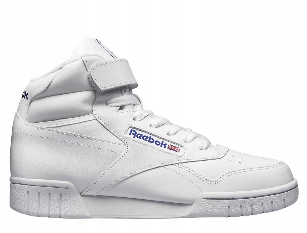 Pánské boty Reebok Ex-O-Fit Hi kůže vysoké bílé 100000108 41