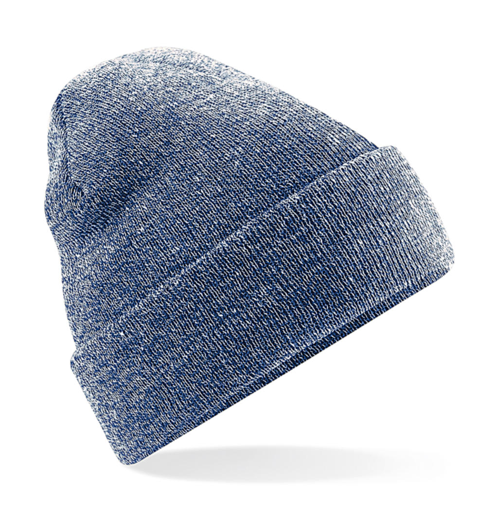 CZAPKA BEANIE BEECHFIELD Heather Navy
