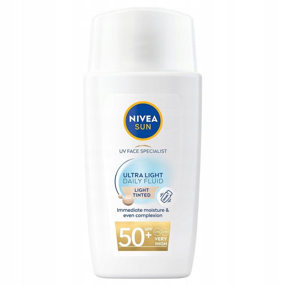 Nivea Denní Fluid S Lehkým Tónováním Spf 50+ 40 ML