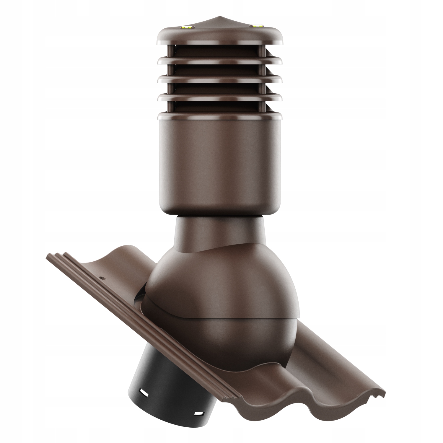 větrací komín Izolovaný Smart fi125 Benders Palema Bronz