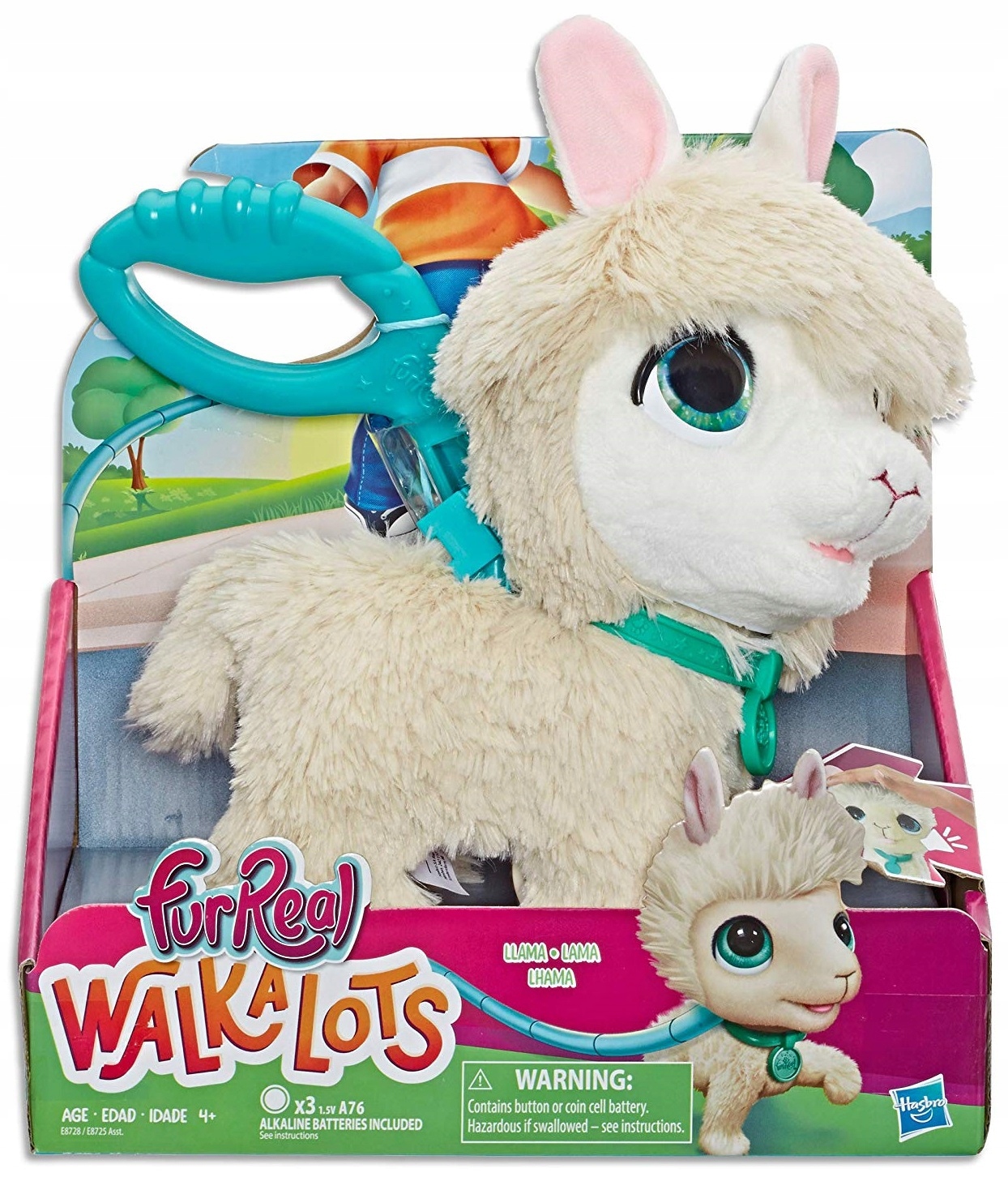 

Maskotka Lama z Dźwiękiem na Smyczy Furreal Hasbro
