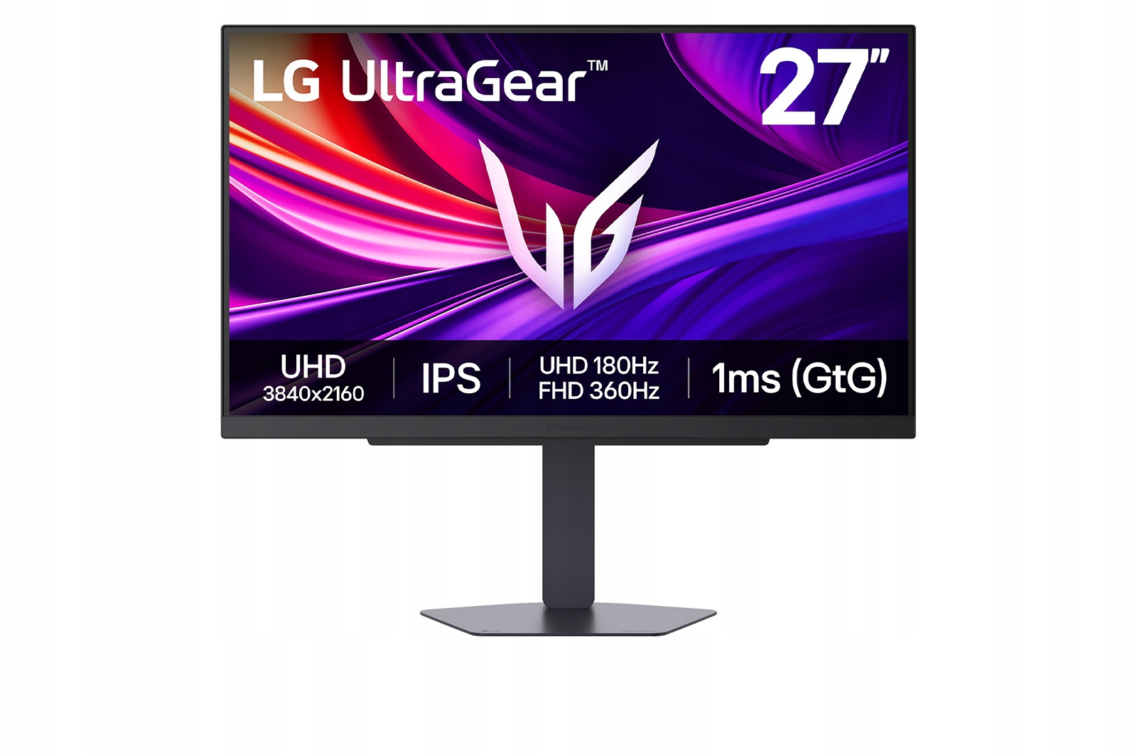 Lg UltraGear 27" 27G810A-B Ips 4K Uhd 180Hz 1ms G-sync FreeSync HDR400