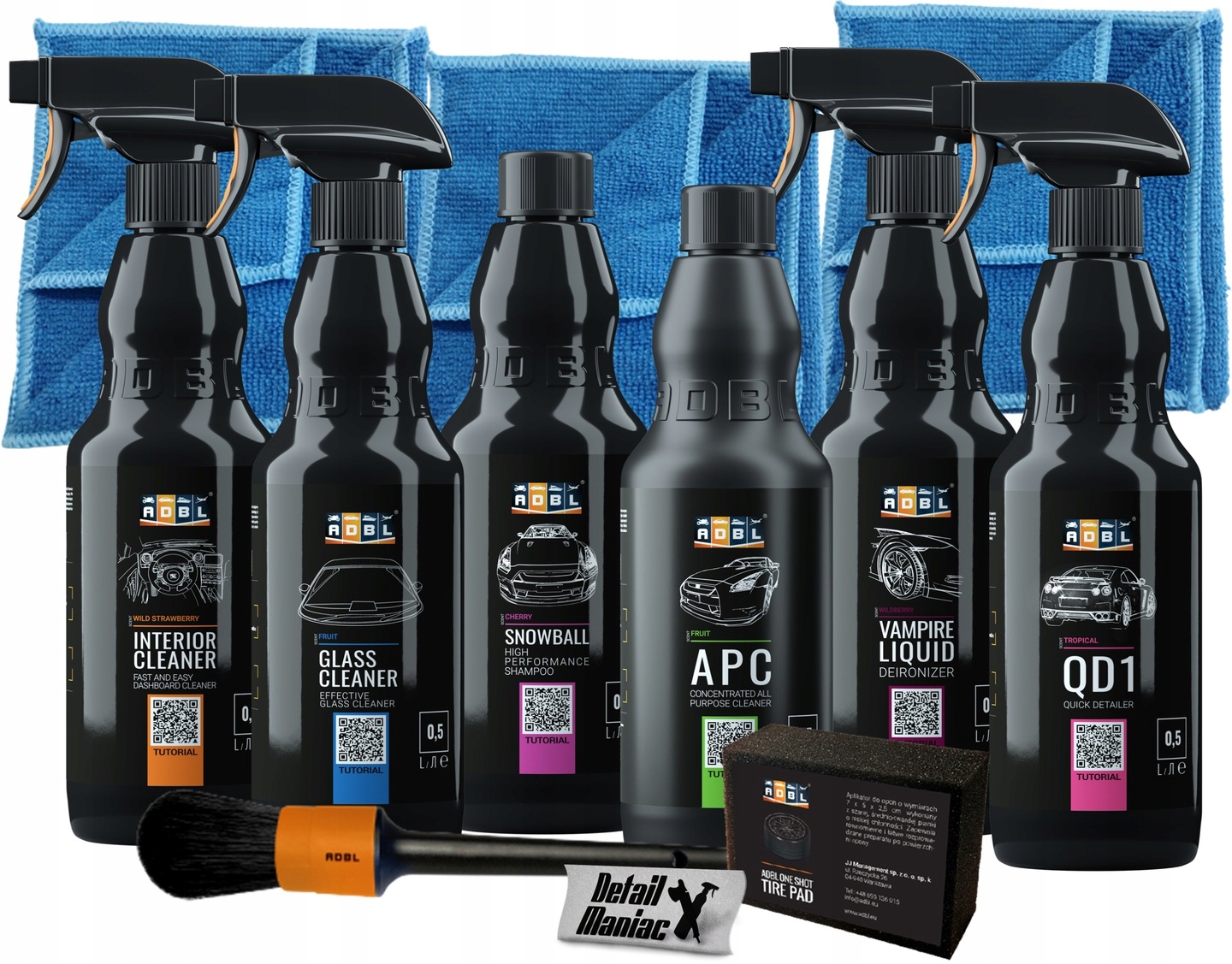 

Adbl Zestaw Kosmetyków Do Auta Car Detailing