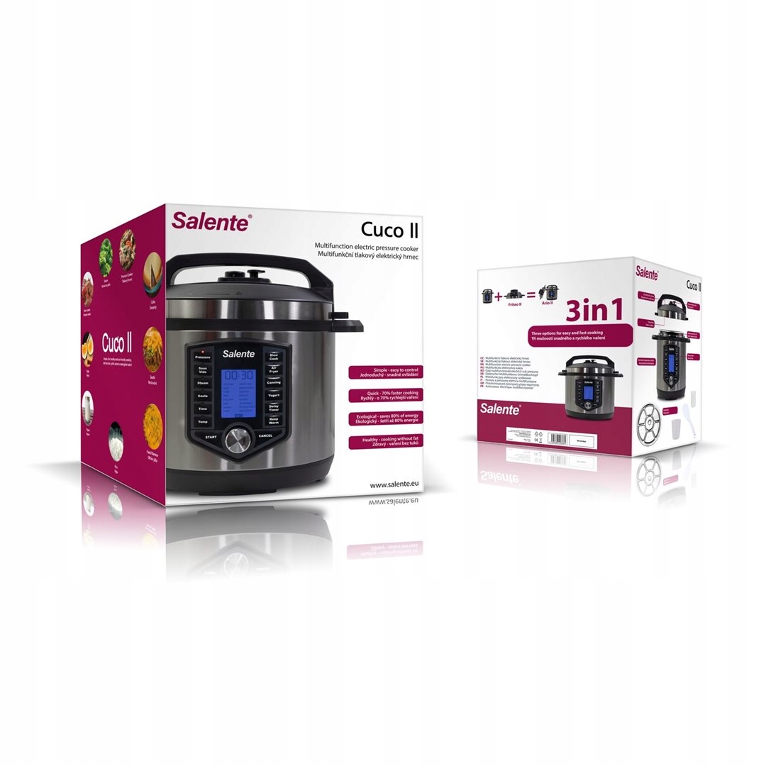 Salente Cuco II, multifunkčný hrniec