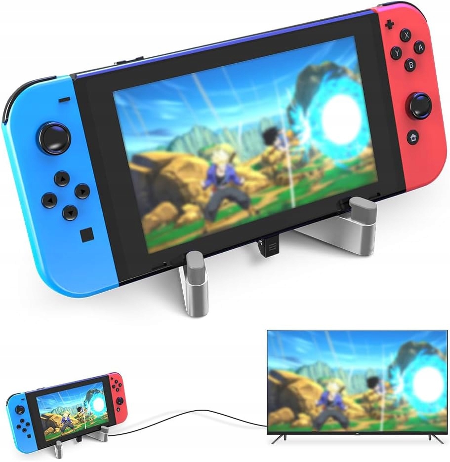 METAL Switch HDMI TV Dock ADAPTER BAZA ŁADUJĄCA