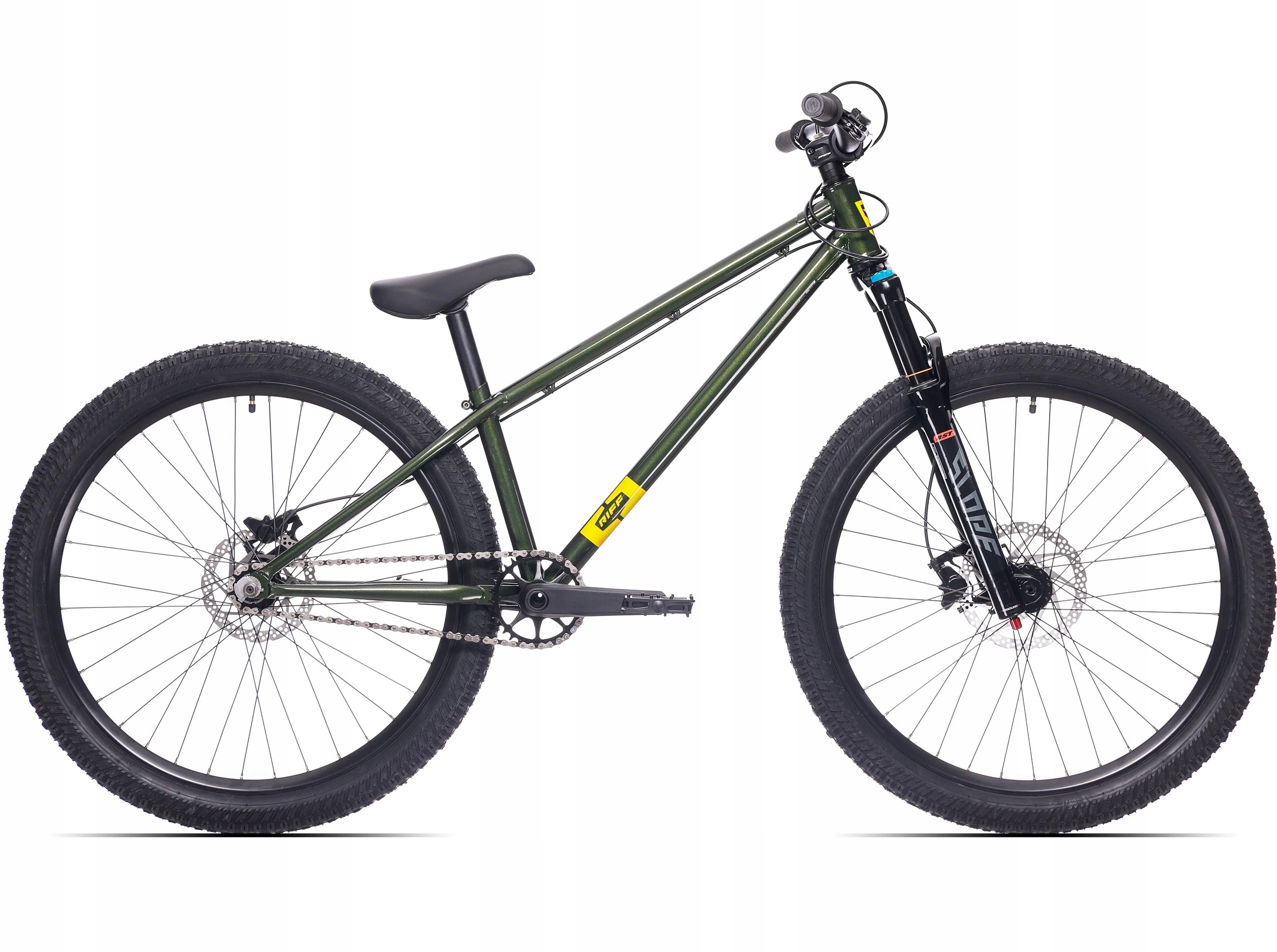 rower Rock Machine Riff 50s rozmiar 12'' koło 26" Dirt Street