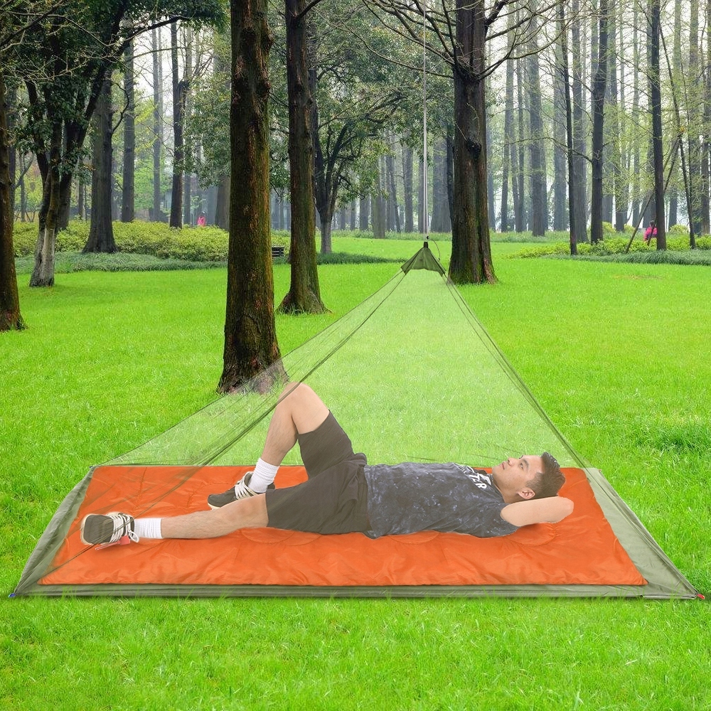 MOSKITIERA KEMPINGOWY SIATKA NA KOMARY ULTRALEKKIE Szerokość dolna 0 cm