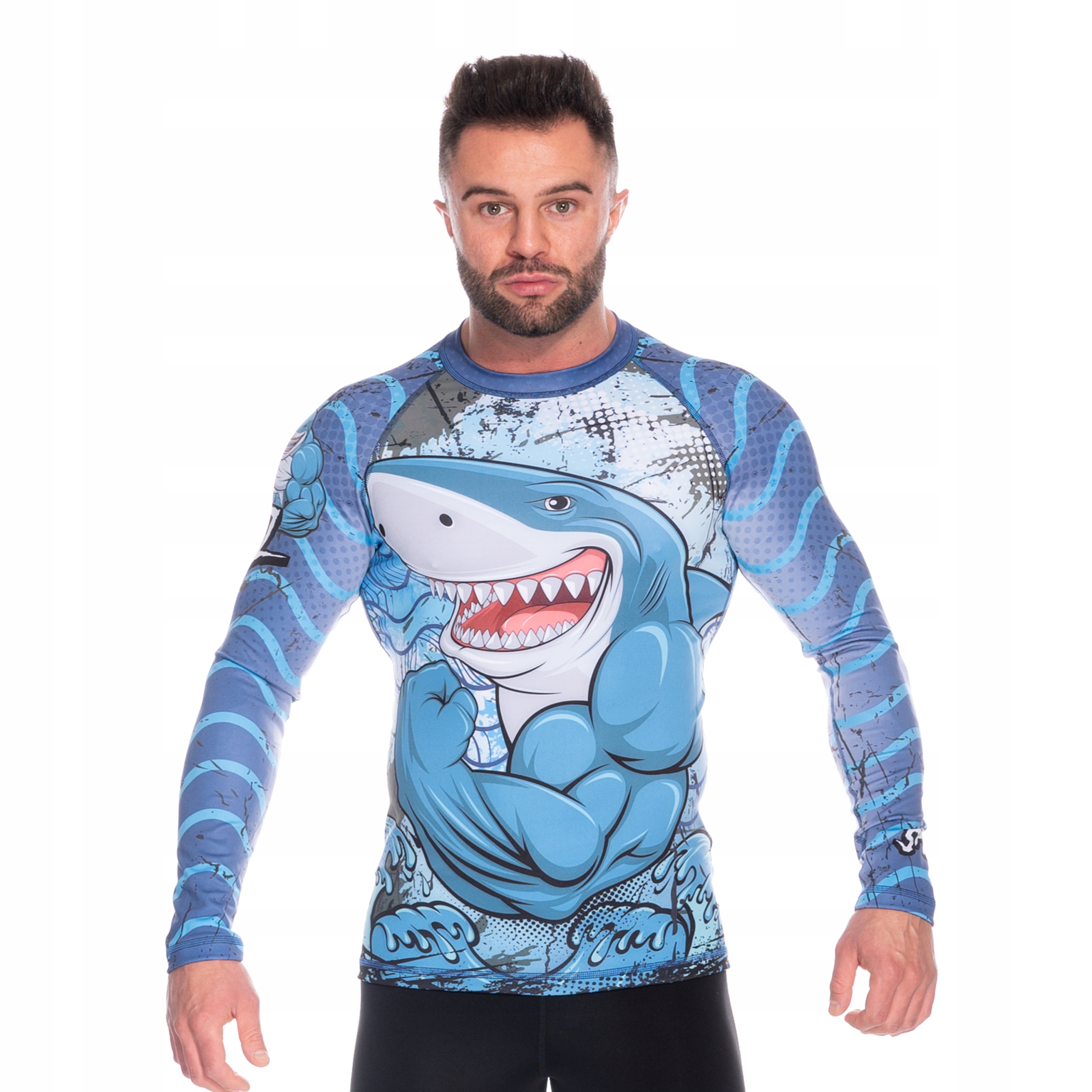 Koszulka Kompresyjna Rashguard MMA Shark S