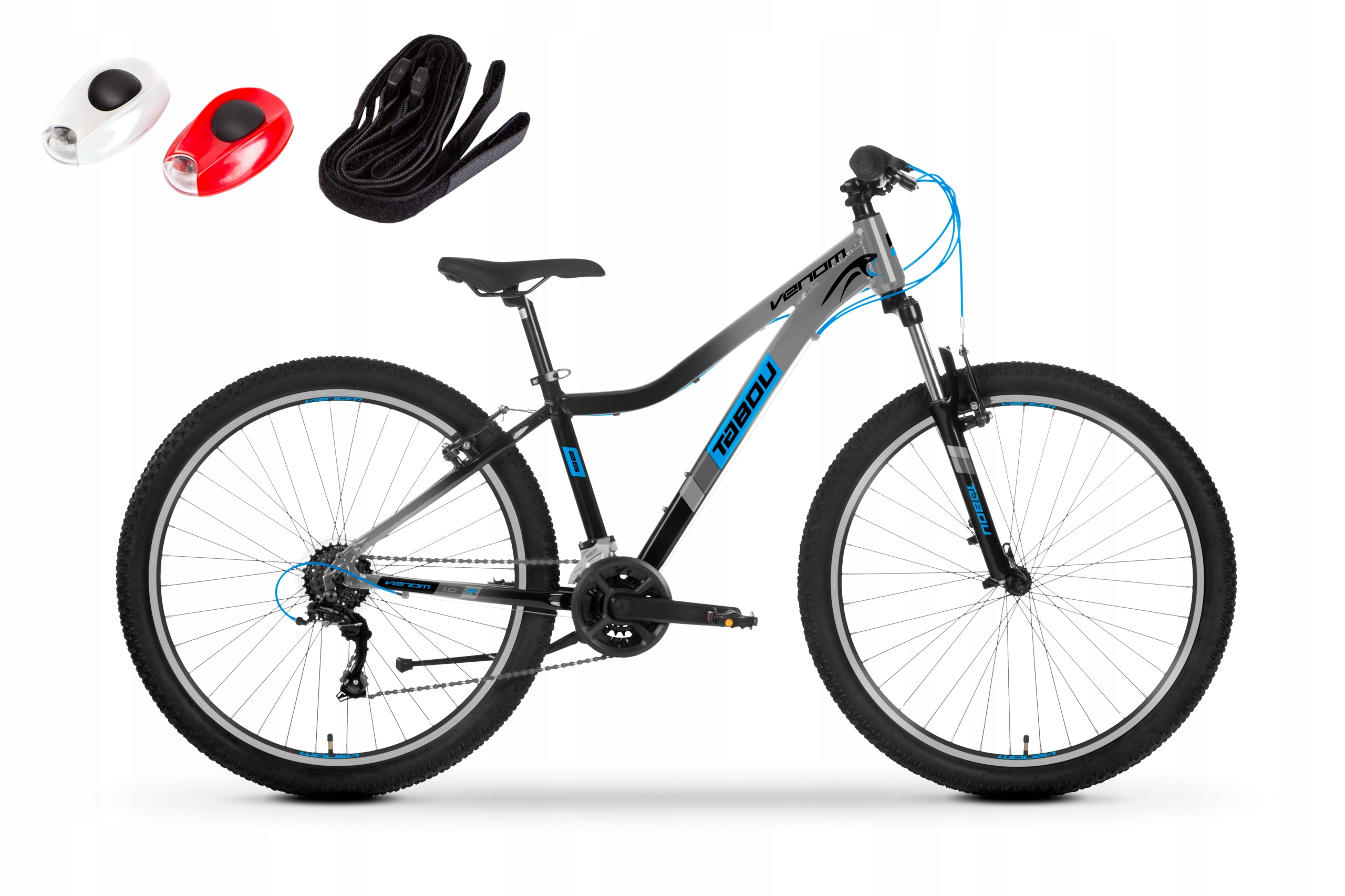 Rower Mtb Górski 27,5 Cali Tabou Venom 1.0 Shimano Aluminiowy Rama 15 Cali