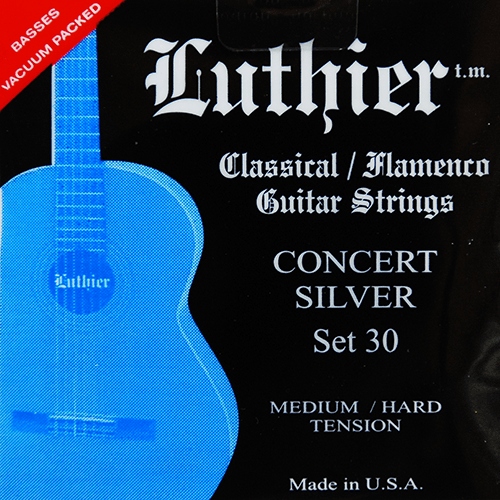 Luthier Set 30 Struny Do Gitary Klasycznej Mieszany Naciąg Nylonowe